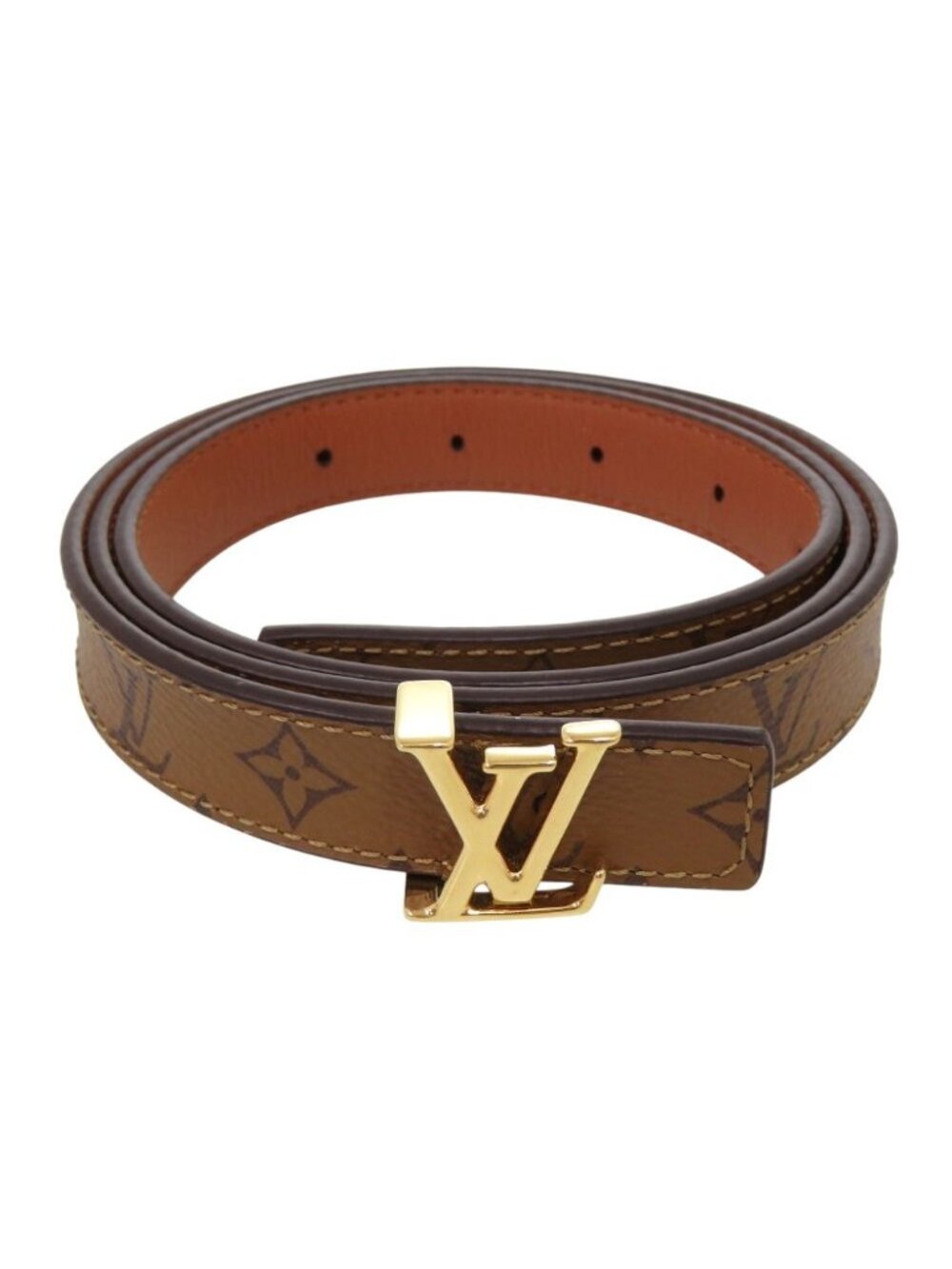 Louis Vuitton Ceinture Iconic Leather Brown Belt